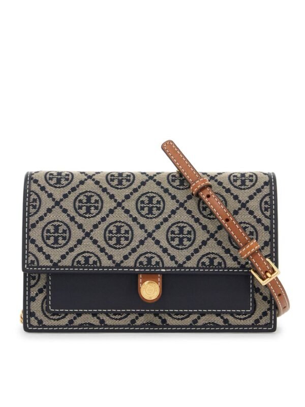 Tory Burch messenger Chain T Monogram + Brand Box , size 23*16