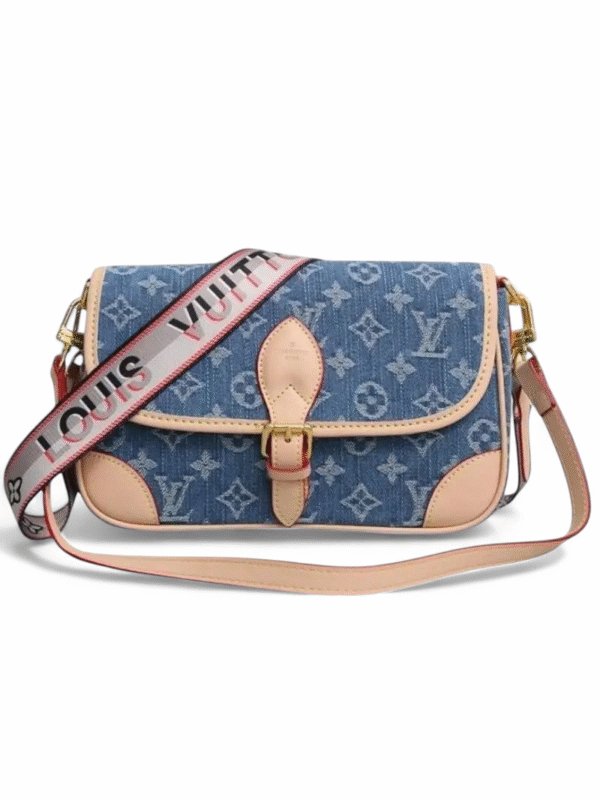 Louis Vuitton Diane Denim + Brand Box , size 25*17