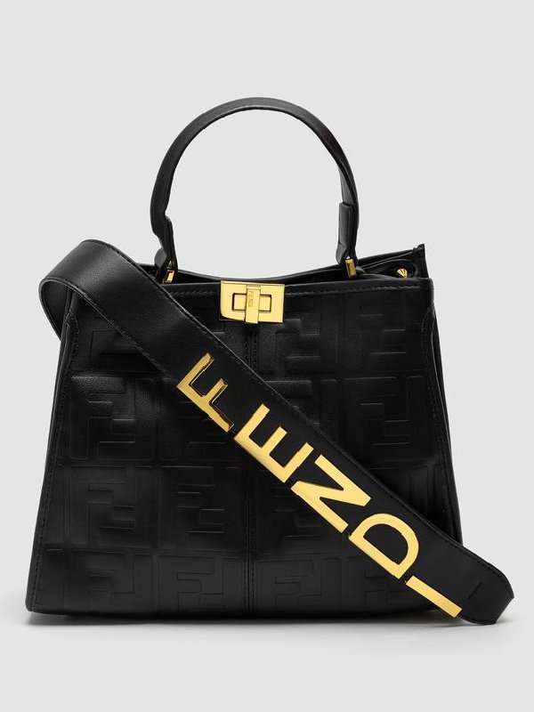 FENDI FF Peekaboo Black + Brand Box , size 30*26