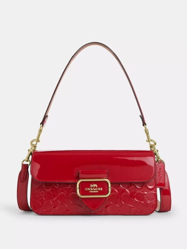 Coach Morgan In Signature Leather + Brand Box , size 27*16