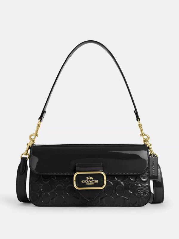 Coach Morgan In Signature Leather + Brand Box , size 27*16