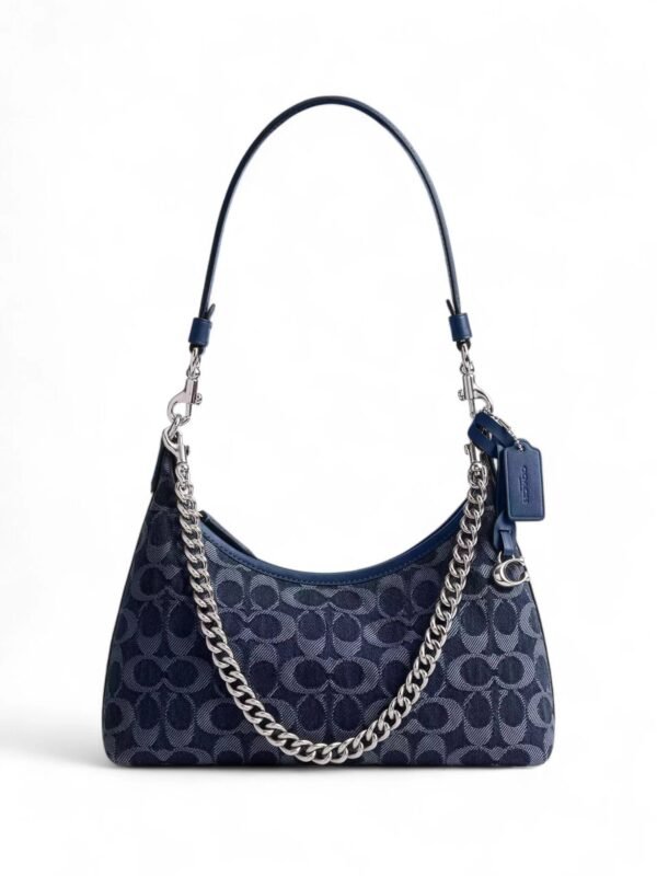Coach Juliet Bag 25 In Signature Denim + Brand Box , size 26*14