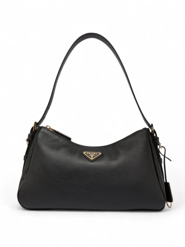 Prada Medium Leather Aimee Shoulder Bag 6 With Brand Box , size 28*23