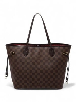 Louis Vuitton Neverfull MM Damier Ebene + Dust Cover, size 31*27