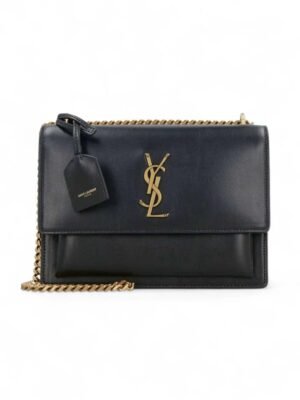 SAINT LAURENT Medium Sunset + Brand Box cn , Size 22*16