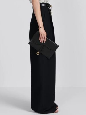 Christian Dior Saddle Clutch , size 28*16
