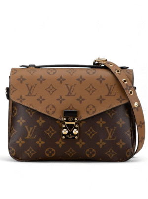 LOUIS VUITTON POCHETTE Metis East West MONOGRAM REVERSE + Brand Box , size 25*17 .