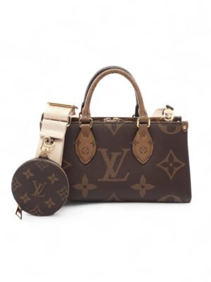 LOUIS VUITTON Monogram reverse Onthego East West + Dust cover , size 26*15