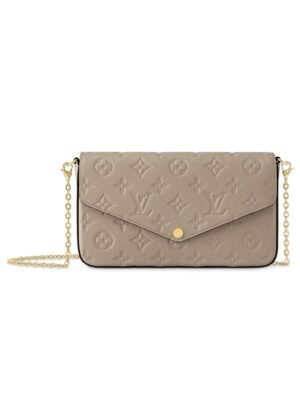 Louis Vuitton Felicie Pochette pink + Brand Box , size 20*10