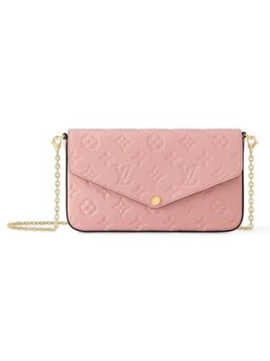 Louis Vuitton Felicie Pochette pink + Brand Box , size 20*10